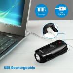 USB Rechargeable Waterproof Super Bright Bike Light