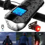 Rechargeable LED Bike Headlight and Rear Light