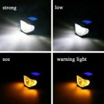 Rechargeable LED Bike Headlight and Rear Light