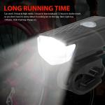 USB Rechargeable LED Bike Headlight and Taillight Set