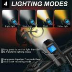 Rechargeable LED Bike Headlight and Rear Light