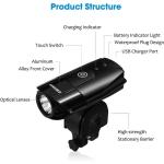USB Rechargeable Waterproof Super Bright Bike Light