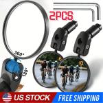 2-Pack Handlebar Bike Mirrors with Tools