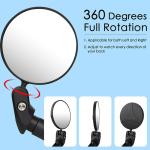 2pcs Handlebar Bike Mirrors with Tools