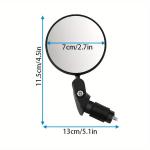 2-Pack Handlebar Bike Mirrors with Tools