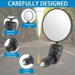 2pcs Handlebar Bike Mirrors with Tools