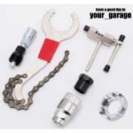 Bike Repair Tool Kit with Chain Cutter & Extractor