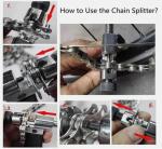 Bike Repair Tool Kit with Chain Cutter & Extractor