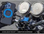 Quad Lock Handlebar Mount for Motorcycles