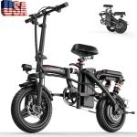 48V Foldable Electric Bike 1200W 45-Mile Range