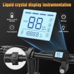 48V Foldable Electric Bike 1200W 45-Mile Range