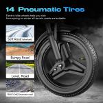 600W Electric Folding Bike for Adults 20 MPH