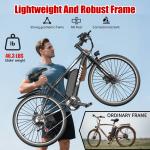 26" Electric Mountain Bike with 750W Motor