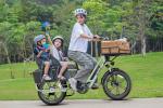 Luckeep 20" Cargo Electric Bike with Child Seat