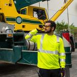 High Visibility Reflective Long Sleeve Safety T-Shirt
