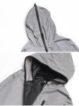 Fangfei Reflective Hooded Windbreaker Running Jacket