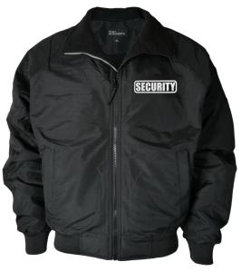 Reflective Heavyweight Jacket with Security Charger