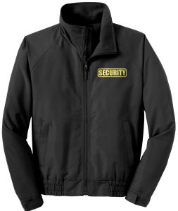 Reflective Security Guard Charger Jacket