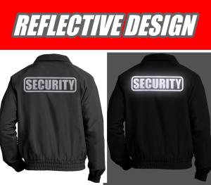 Reflective Security Jacket for Bike Riders