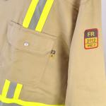 Flame Resistant Hi-Vis Shirt 3XL Beige