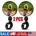 2-Pack Rotatable Bike Handlebar Rear View Mirrors
