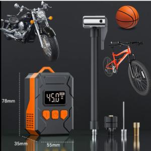 Mini Electric Bike Air Pump - Portable USB Inflator