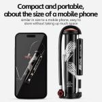 ROCKBROS Portable Aluminum Alloy Bike Pump 220PSI