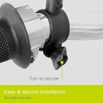 Adjustable Wide Angle Bike Handlebar Mirrors - 2 Pack