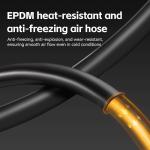 ROCKBROS Portable Aluminum Alloy Bike Pump 220PSI