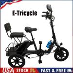 Adult Electric Folding 3-Wheel Trike