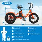 NAIZEA 16" Electric Youth Tricycle with Basket