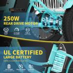 NAIZEA 16-Inch Electric Trike for Kids