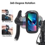 360 Rotation Bike Handlebar Phone Mount Case