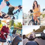 360 Rotation Bike Handlebar Phone Mount Case