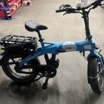 URB-E Electric Bike with Cargo Trailer Feature
