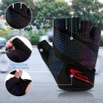 Breathable Gel Pad Half Finger Cycling Gloves