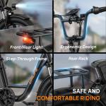 URLIFE 1000W Fat Tire 20" Electric Bike