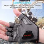 Breathable Gel Pad Half Finger Cycling Gloves
