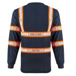 High Visibility Reflective Safety Work Shirts