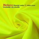 High Visibility Quick Dry Safety T-Shirt for Cycling