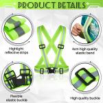 Hercicy 24 Pcs Reflective Running Gear Set