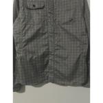Men's Reversible Reflective Windbreaker Jacket in Gray