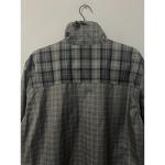 Men's Reversible Reflective Windbreaker Jacket in Gray
