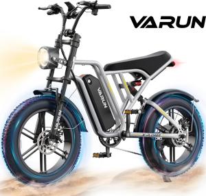 48V 20" Fat Tire E-Bike with 7 Speeds
