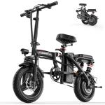 48V 10AH Electric Bike 1200W 45Miles 25MPH
