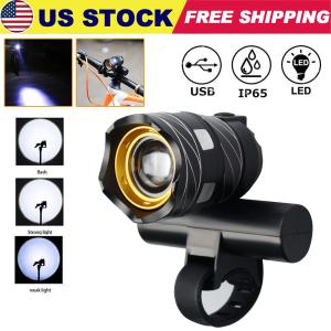 Rechargeable LED Front Bike Light for MTB