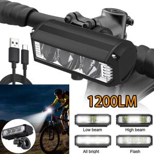 Super Bright USB Rechargeable Waterproof Bike Light
