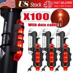 USB Rechargeable Bike Tail Light with 5 LEDs