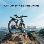 26" 1500W Electric Commuter Bike, 28mph Speed