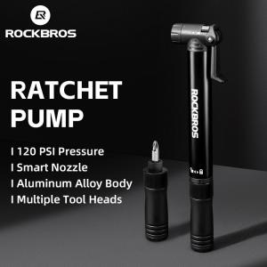 ROCKBROS 120PSI Mini Bike Air Pump & Tool